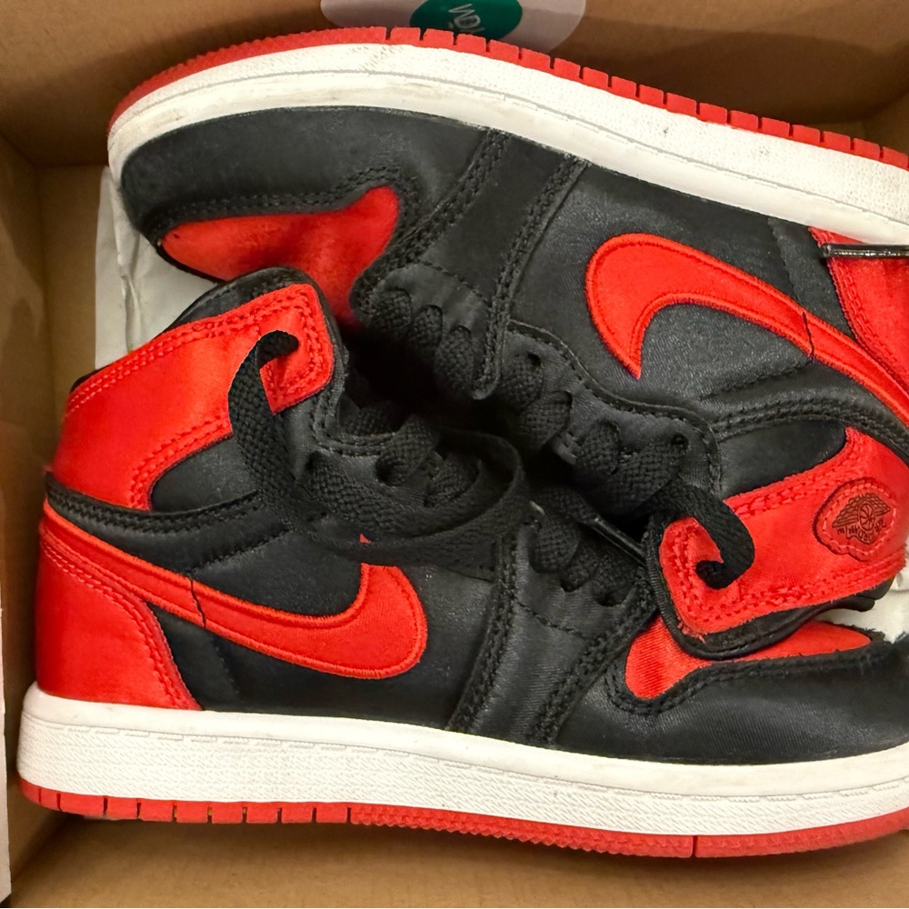 Toddler Jordan 1 Retro High Satin Bred